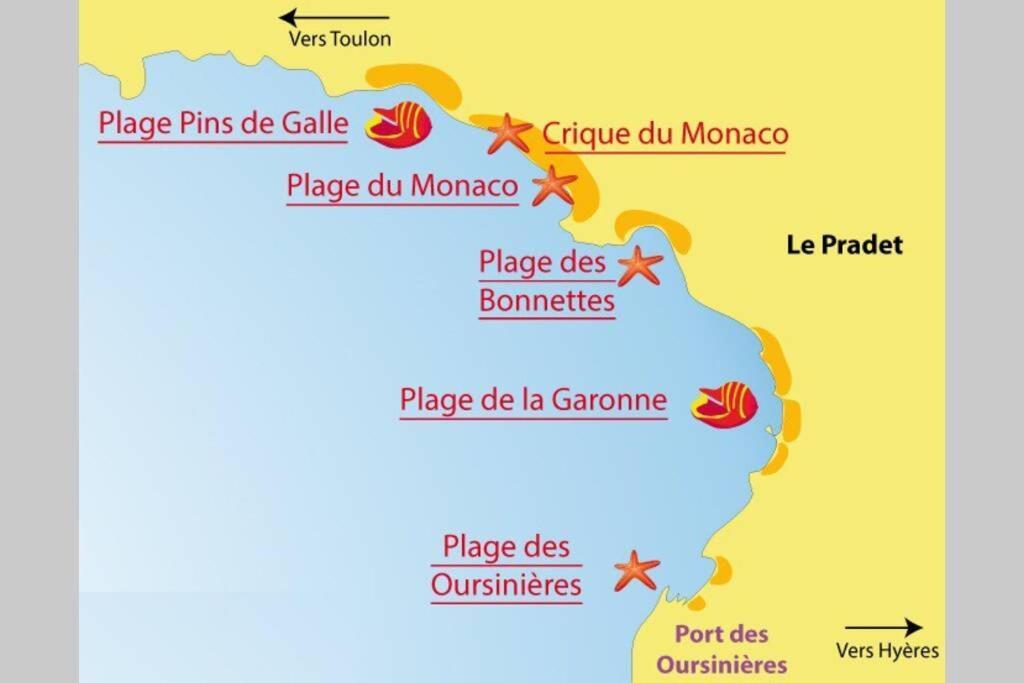 شقة Superbe T2 Lumineux 3*** 10 Mn A Pied De La Plage لو براديت المظهر الخارجي الصورة
